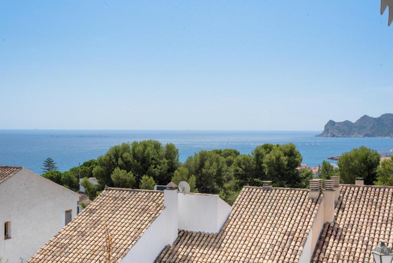 Duplex Piteres Terraza Con Vistas Al Mar By Vero Altea Bagian luar foto
