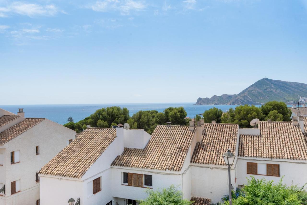 Duplex Piteres Terraza Con Vistas Al Mar By Vero Altea Bagian luar foto