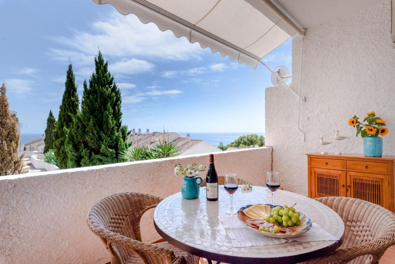 Duplex Piteres Terraza Con Vistas Al Mar By Vero Altea Bagian luar foto